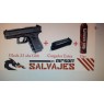 Pack glock 23 kjw abs + cargador extra + bote gas 