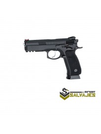 Replica ASG Pistola CZ SP-01 SHADOW Combi Full metal - 6 mm GBB / Co2