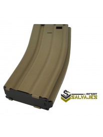  cargador 	LCT M-066 M4 60RDS METAL MAGAZINE (TAN)