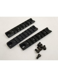  conjunto Set rail metarico para G36