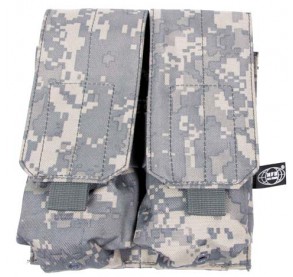 Pouch doble cargador m4 "molle" Sistema Modular ACU