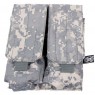 Pouch doble cargador m4 "molle" Sistema Modular ACU