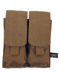 bolsillo Pouch doble cargador m4 "molle" Sistema Modular Coyote Tan