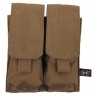 Bolsillo Pouch doble cargador m4 "molle" Sistema Modular Coyote Tan