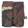 Pouch doble cargador m4 "molle" Sistema Modular woodland