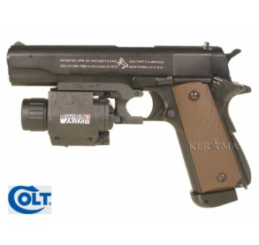  Colt 1911 A1 Kjw Blowback System Co2