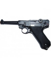 luger p08-s black we